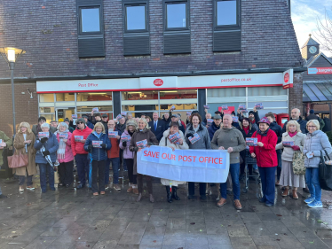 Campaignig to save Poulton's Post Office